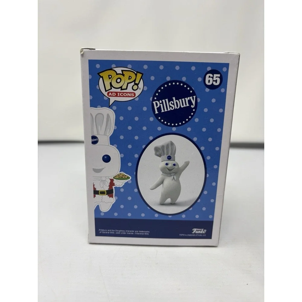 Ad Icons Limited Pillsbury Doughboy Funko Pop #65 Christmas Santa Suit Holidays